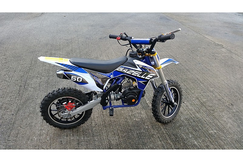 nitro gazelle 50cc dirt bike